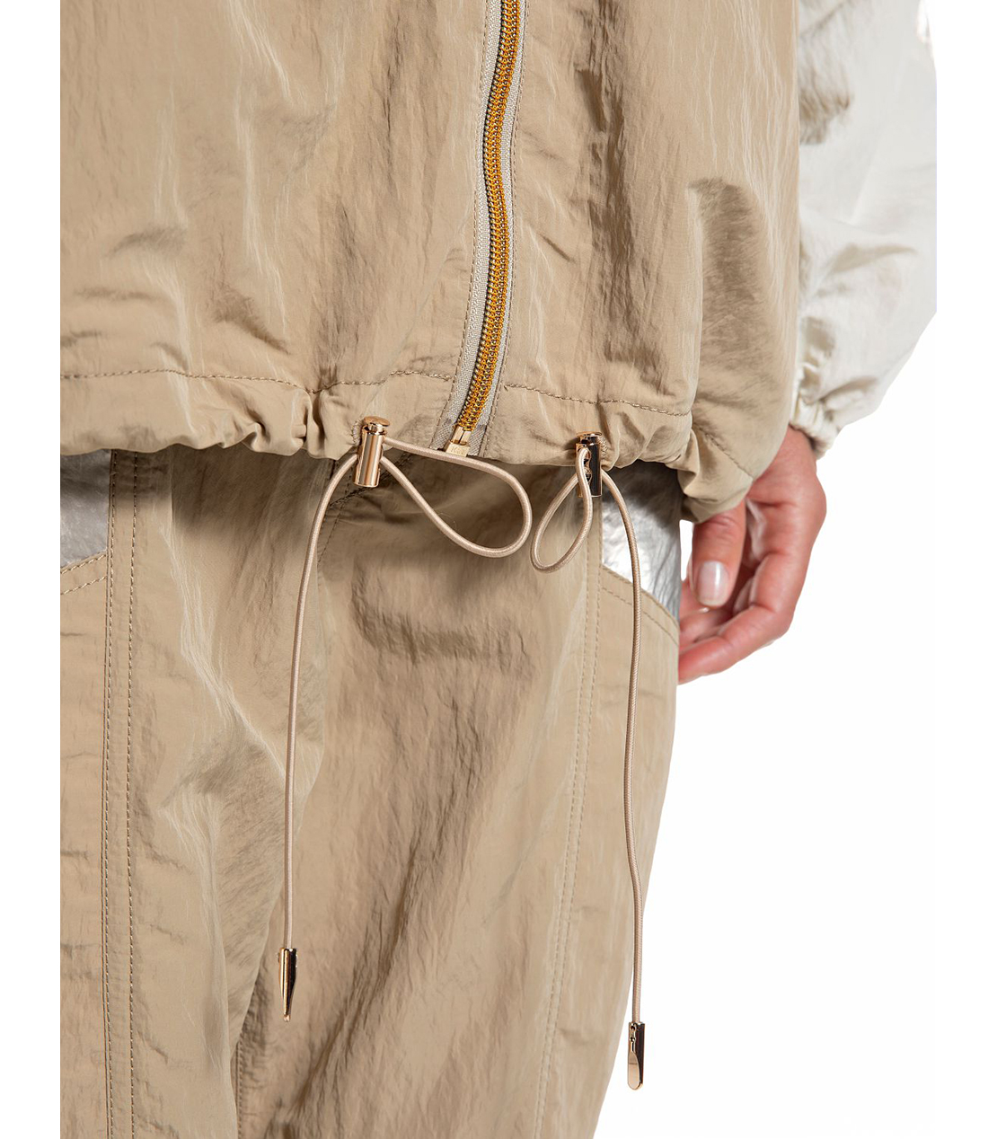 オーバーサイズナイロンジャケット 詳細画像 ベージュ 6